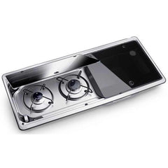 Dometic NRX50 Fridge, Smev 555 Grill and 9722 Hob/Sink (Sink on Right) - 32792/32815/NRX50