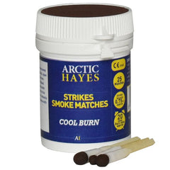 Arctic Hayes Smoke Matches Tub of 25 - 333000 SMOKE MATCH