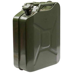 Top Tech Petrol Fuel Can (20 Litres / Green Metal)