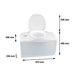 Thetford C403 Cassette Toilet Left Hand - 51708