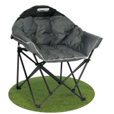 Autograph Cleveland Pack Away Chair (Black Edition) - Motorhome / Caravan