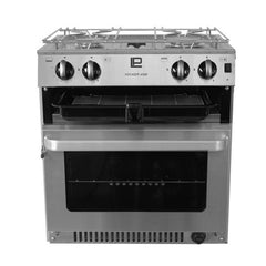 Voyager 4500 Propane / Butane Burner Hob Oven No Ignition Stainless Steel - VP4505