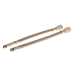 JG Speedfit White Flexi Hose 15mm x 12mm Pair - FLX29