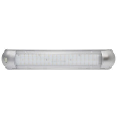 AAA Silver Strip Light Warm LED (60) with Switch 10-30V - 01808-WSL