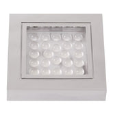 AAA LED Square Downlight Chrome Warm White (Surface Mount) - 09023-W05