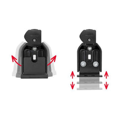 Menabo Professional Airdyn B Roof Bars for Ducato (150kg Max.)