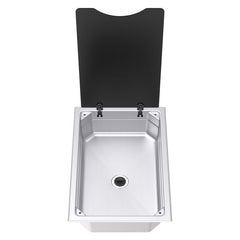 Thetford Rectangular Sink 360 x 550mm Stainless Steel - SBL1750-SP