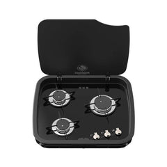 Thetford Topline Series 169 LPG 3 Burner Hob with Shut off Lid - SHB16988-SP