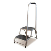 Maypole Double Steel Caravan Step with Handrail - MP5386