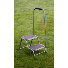 Maypole Double Steel Caravan Step with Handrail - MP5386