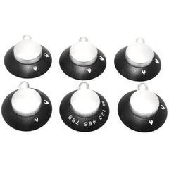 Thetford Enigma Oven, Grill-Hob Knob Kit Black and Satin - SSPA0903.SA