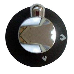 Thetford Hob-Grill Knob Black and Chrome for Enigma Cookers -  SPCC0618.CR