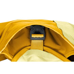 Ruffwear Sun Shower™ Dog Raincoat in Mineral Yellow (Small) - 05303-717S