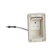 Whale Mains Electric Single UK Outlet Easi-Slide Socket SO3000B