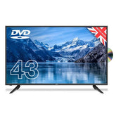 Cello C4320F 43″ Full HD LED TV/DVD Combo – Freeview T2 HD, 3× HDMI, 43-inch Screen