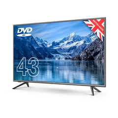 Cello C4320F 43″ Full HD LED TV/DVD Combo – Freeview T2 HD, 3× HDMI, 43-inch Screen