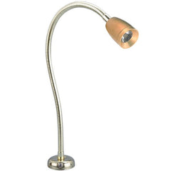 AAA LED Flexible Reading Light Brass - 00324-BL
