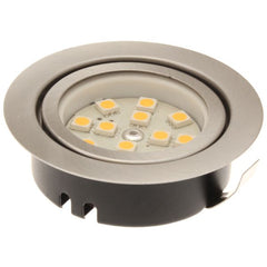 Nickel Recessed LED Downlight Unswitched (Warm White) - VL-722