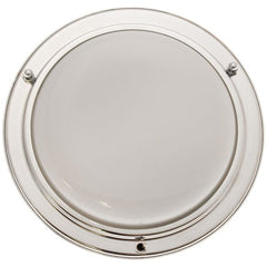 6-1/2" Recess Light LED Chrome Opal Switched (Warm White) - ALSRCOSWW