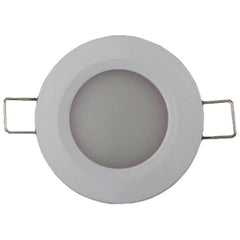Slim White LED Downlight for Recess Mount (Warm White / No Switch) - ALWRNWW