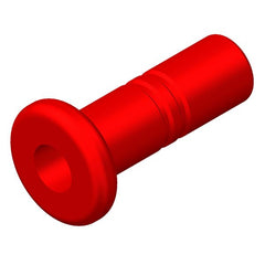Whale End Blanking Plug Red - WU1208