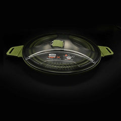 Wolf Outdoors EzyStow Collapsible Cooking Pot 2.5L Olive Green - WFCW012