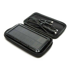 Wolf Outdoors SPB-16 Solar Power Bank with Case and 3in1 Lead - WFPT009