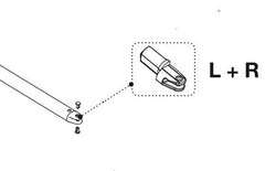 Fiamma CaravanStore Awning Rafter End Swivel PR XL Pair - 98670-08-