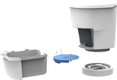 Clesana C1 Toilet with Round Adaptor