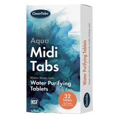 Clean Tabs Aqua Midi Tabs Water Purifying Tablets