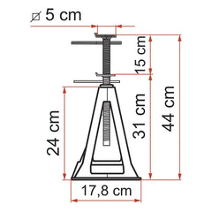 Fiamma Plastic Jacks (4)