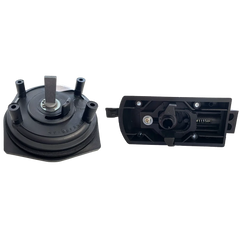 Fawo Inner & Outer L/H Door Lock (Black) - Motorhome