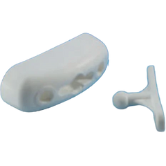 Fawo White Socket Style Door Retainer