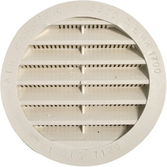 Fawo White 97mm Vent Rossette - Motorhome