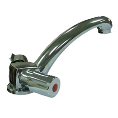 Dimatec Chrome Monobloc Tap With Fold down Spout