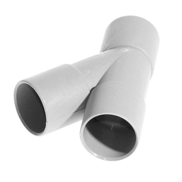 Plastic 28mm Y Connector for 28mm Rigid Pipe - 1328440