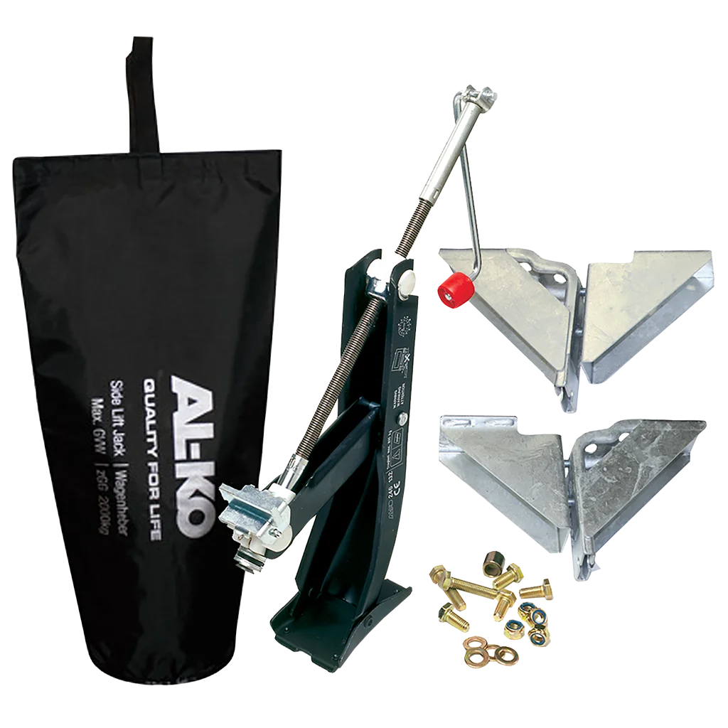 AL-KO 2000kg Side Lift Jack with Storage Bag – Caravan Jack Kit