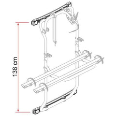 Fiamma Kit Bars DJ Sprinter >06/Crafter >06 <16 Deep Black - 08754-02A