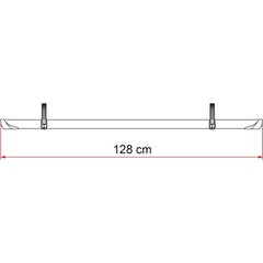 Fiamma Bike Rail Quick Pro Black (98656-993)