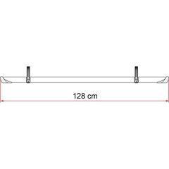 Fiamma Bike Rail Quick Pro Black (98656-993)