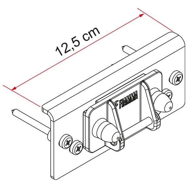 Fiamma Bike Mounting Kit Dethleffs > 2016 (98656M296)