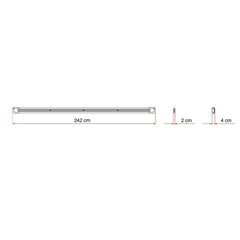 Fiamma Fixing Bar Carry-Bike Pair - 98656A474