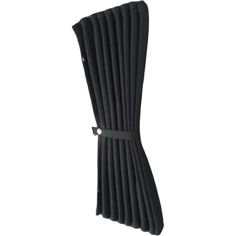 Ford Transit Custom Black SWB Tailgate Curtains 2012 – 2024