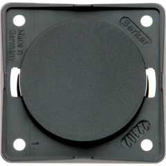 W4 Berker Socket / Switch Blanking Plate – Anthracite