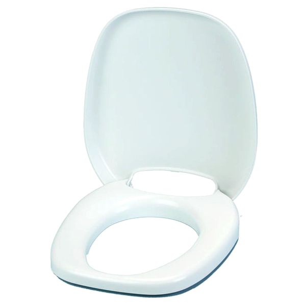 Thetford C200CS/CW White Plastic Toilet Seat and Lid - 2334362