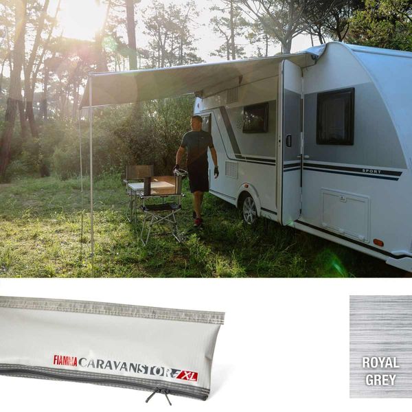 Fiamma Grey CaravanStore EVO 320 Royal Grey Fabric (08830B01R)
