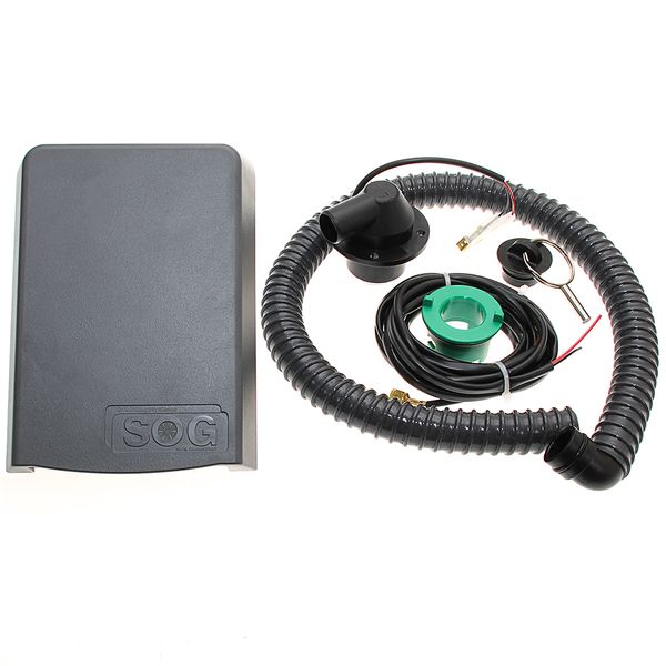 SOG Toilet Kit 3000A for CT3000/CT4000 Through Door Dark Grey