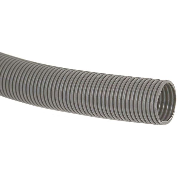 AG 23mm Grey Convoluted Waste Hose 50m - 0017 23MM GREY CONV