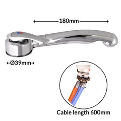 Single Lever Twist Mixer Tap Right Hand - 575-040000DPR9SK