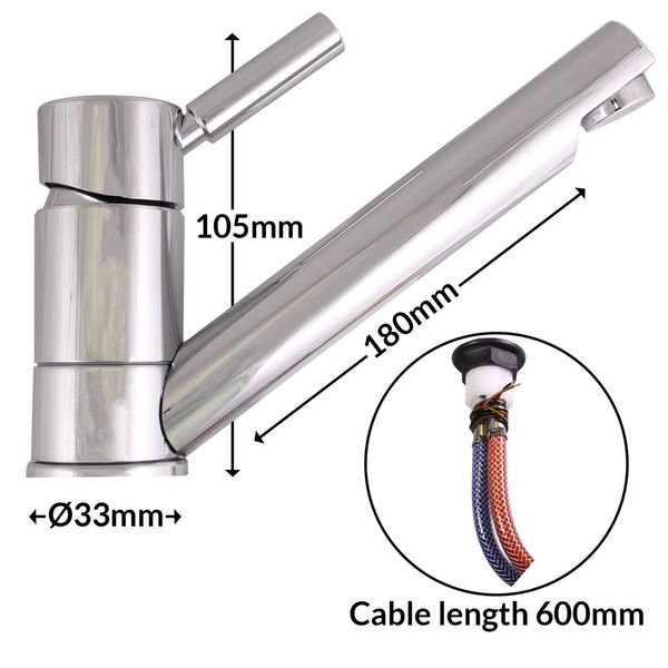 Trend E Single-Lever Mixer Tap - 671-802010P1 E SGL
